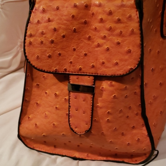 Michael Kors Ostrich Pattern Bag - Picture 8 of 8